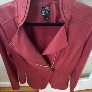 Clara Sunwoo Women's Red Jacket